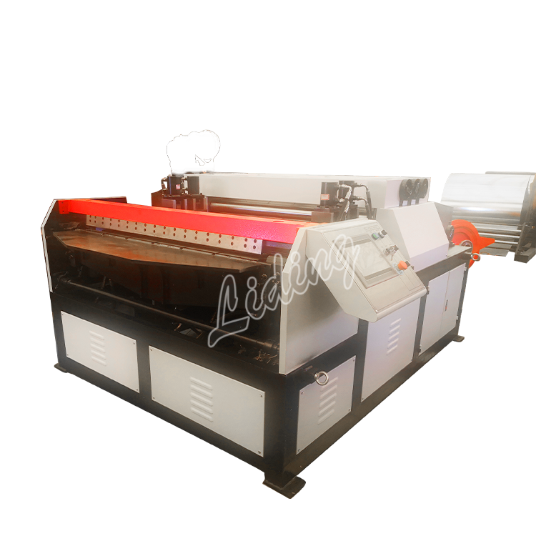 Metal Sheet Coil Straightener Leveling Roll Forming Machine Bending Machine Auto Duct Production Line